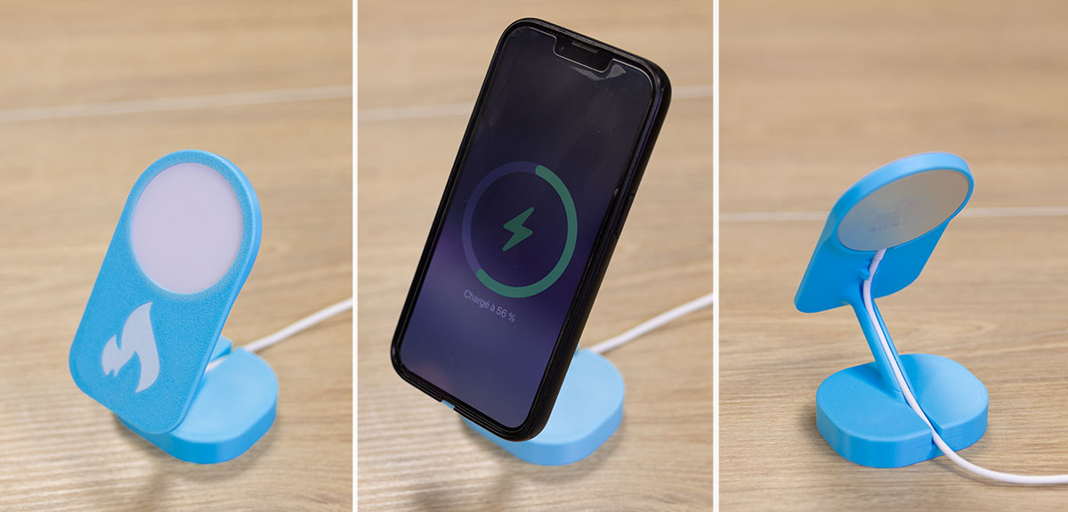 Porte-téléphone MagSafe — du modèle Fusion 360 à l'objet imprimé en 3D